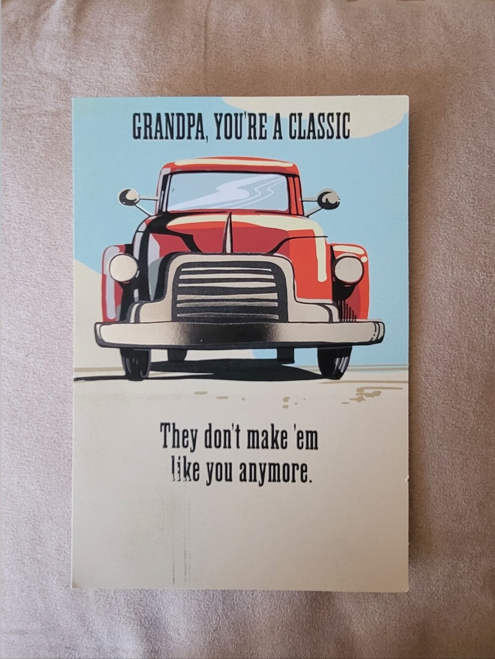 HALLMARK Expressions Grandpa, You're A Classic Greeting Card